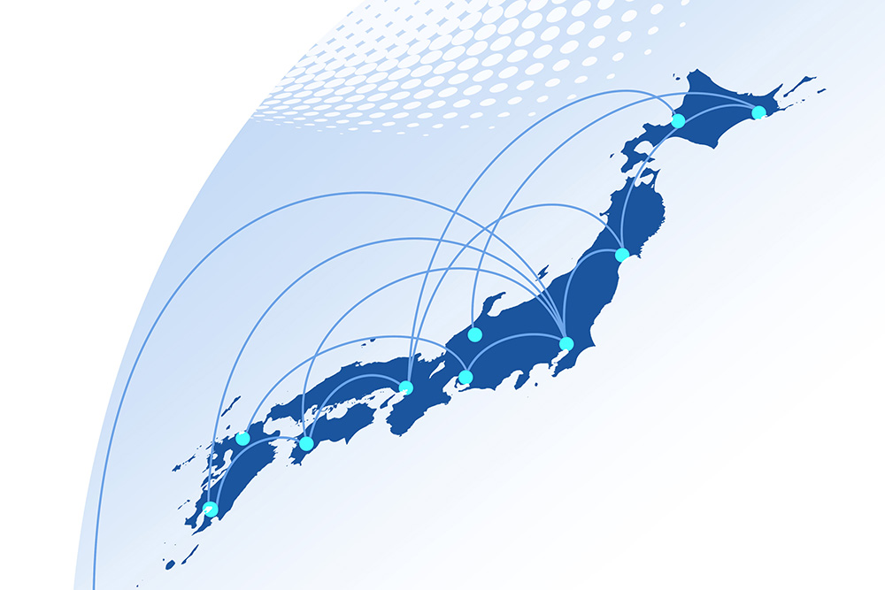 全国ネットワークによる「安心できる配送」